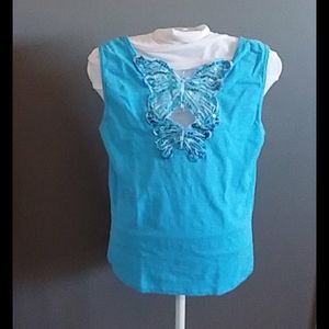 Butterfly tank top